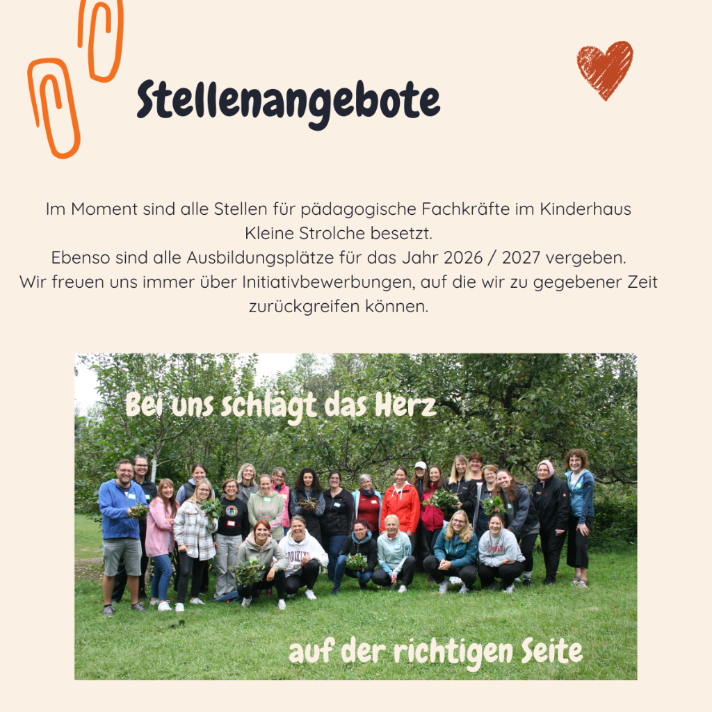 Stellenanzeige